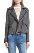 Women's Veronica Beard Benson Moto Jacket
