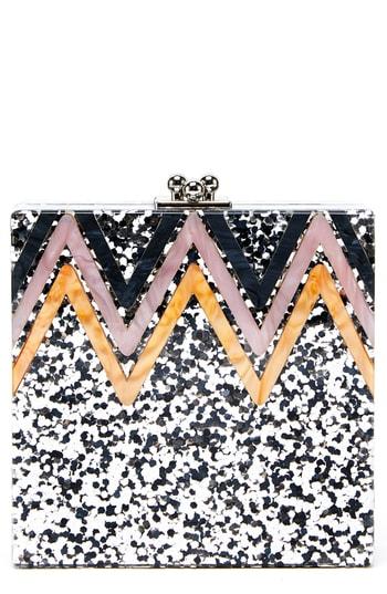 Like Dreams Alexa Sequin Box Clutch -