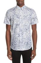Men's Ps Paul Smith Splatter Print Shirt - White