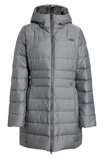 Women's The North Face Gotham Ii Down Parka, Size - Grey