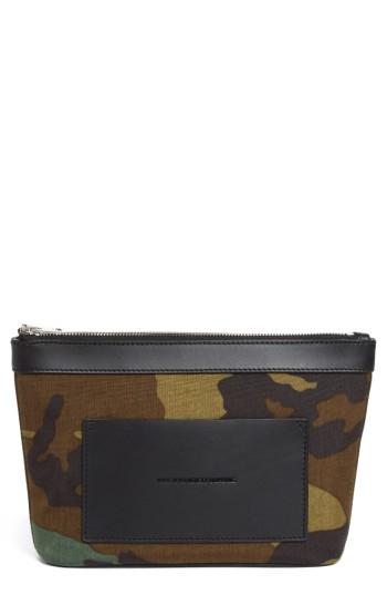 Alexander Wang Small Camo Canvas Pouch -