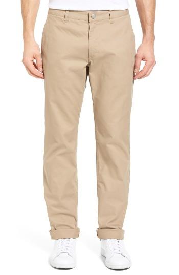 Men's Bonobos Straight Fit Washed Chinos X 36 - Beige