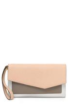 Women's Botkier Cobble Hill Leather Wallet - Orange