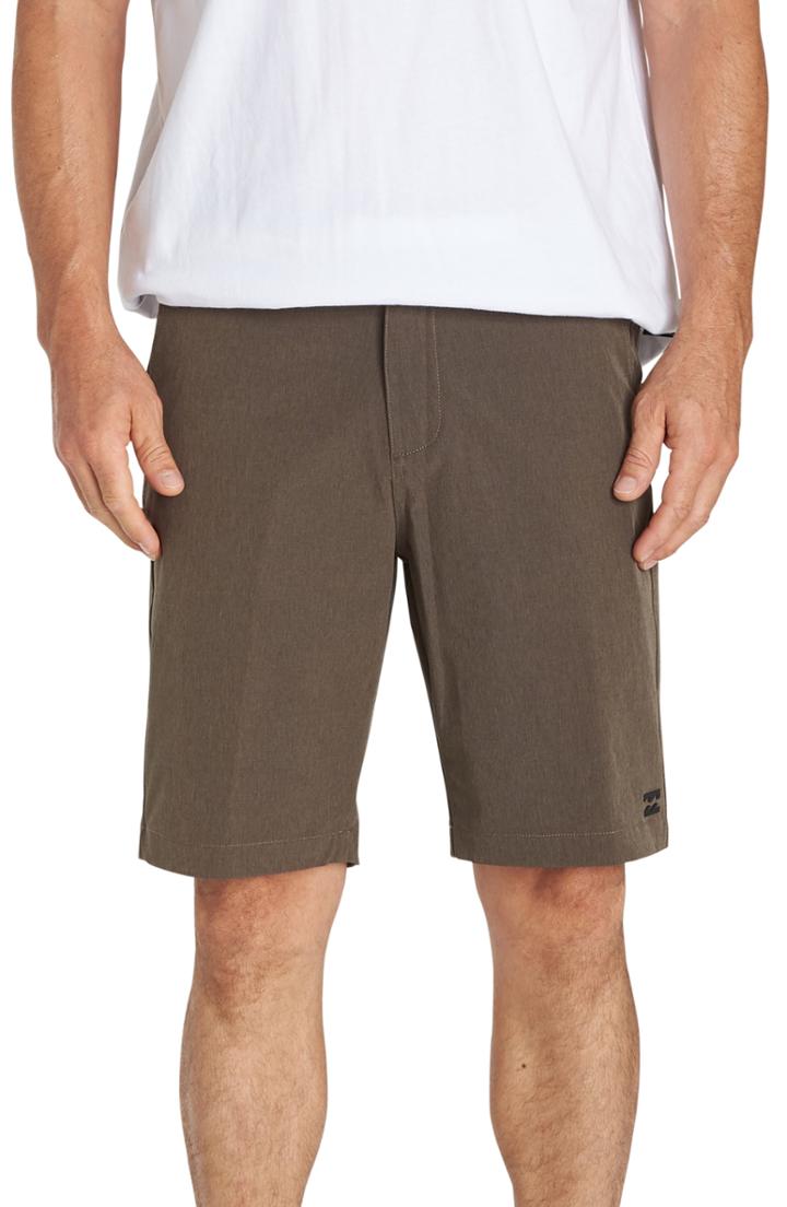 Men's Billabong Crossfire X Mid-length Shorts - Brown