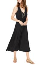 Women's Boden Elina Grecian Jersey Midi Dress - Black