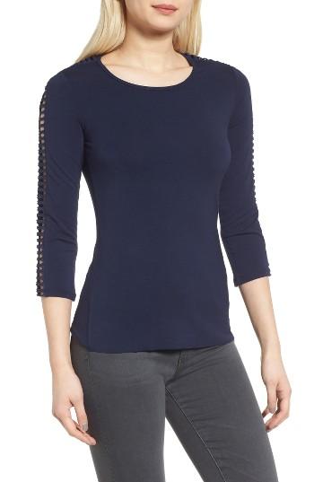 Women's Bailey 44 Joan Lattice Trim Top - Blue