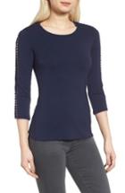 Women's Bailey 44 Joan Lattice Trim Top - Blue