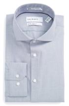 Men's Calibrate Extra Trim Fit Stretch No-iron Dress Shirt - 32/33 - Blue