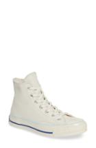 Women's Converse Chuck Taylor All Star 70 High Top Leather Sneaker .5 M - Grey