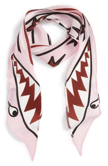 Women's Rockins Shark Skinny Silk Scarf