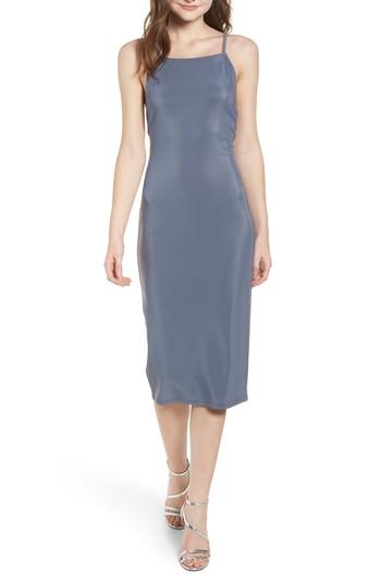 Women's Leith Strappy Bodycon Dress - Grey