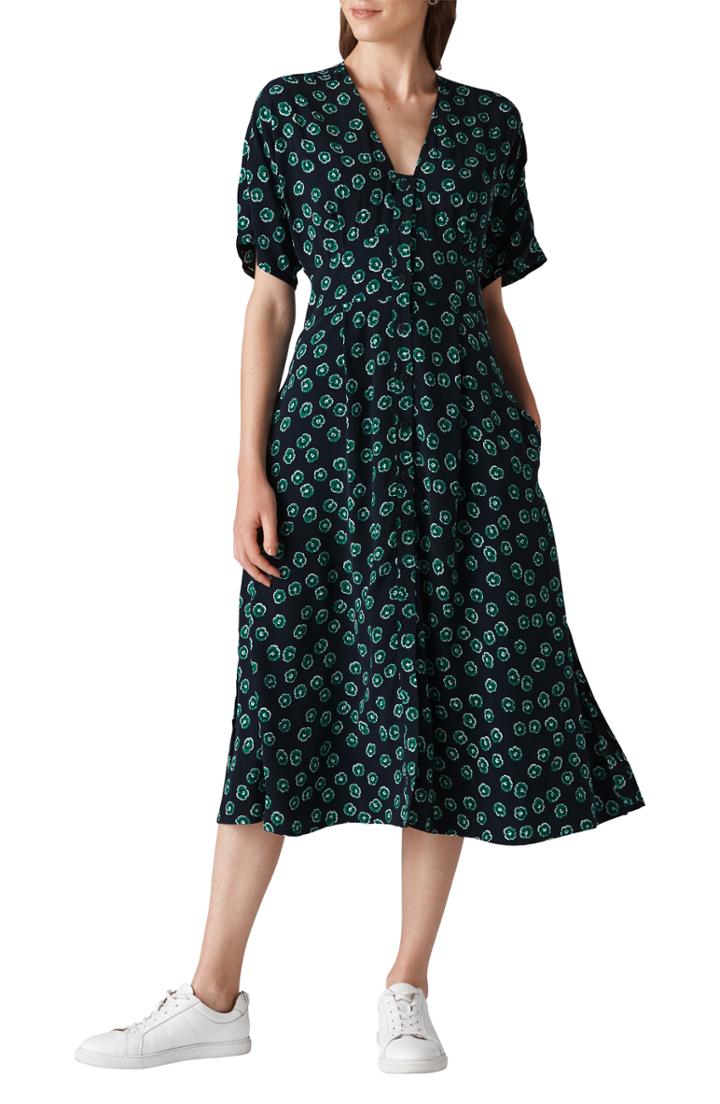 Women's Whistles Lenno Nayna Shirtdress Us / 8 Uk - Green