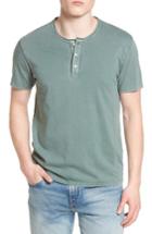 Men's Lucky Brand Rolled Neck Henley T-shirt - Green