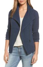 Women's Caslon Knit Moto Jacket - Blue