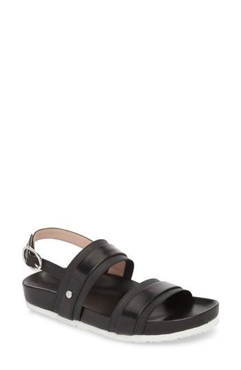Women's Taryn Rose Collection Sandra Sandal M - Black