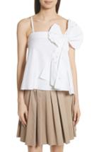 Women's Red Valentino Bow Detail Top Us / 38 It - White
