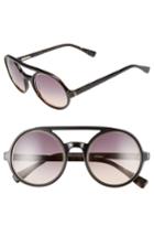 Women's Derek Lam 'morton' 52mm Sunglasses - Black Brown