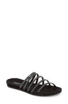 Women's Saint Laurent Joan Slide Sandal .5us / 37.5eu - Black