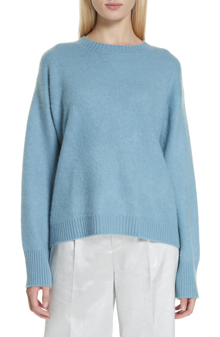 Women's Vince Boxy Cashmere Sweater - Orange