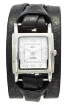 Women's La Mer Collections 'milwood' Leather Wrap Watch, 35mm