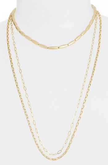 Women's Rebecca Minkoff Sadie Strands Layered Necklace