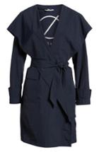 Women's Sosken Flo Packable Hooded Raincoat - Blue