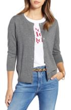Women's Halogen Ruffle Cuff Sweater, Size - Pink