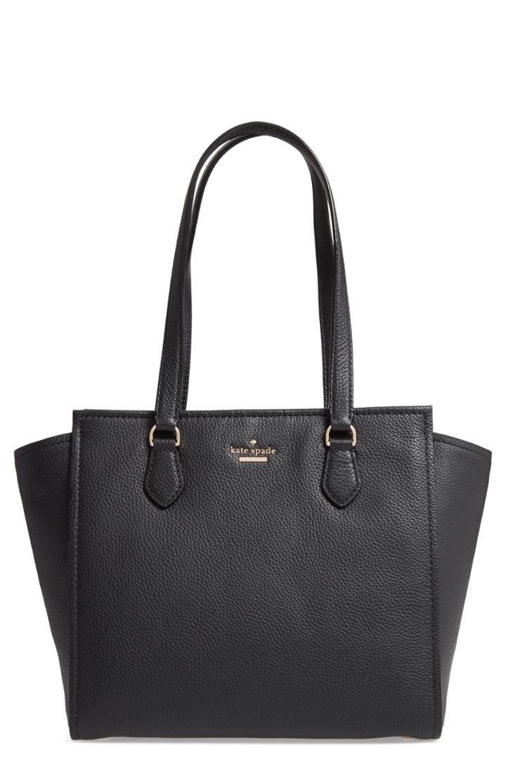 Kate Spade New York Jackson Street - Hayden Leather Satchel -