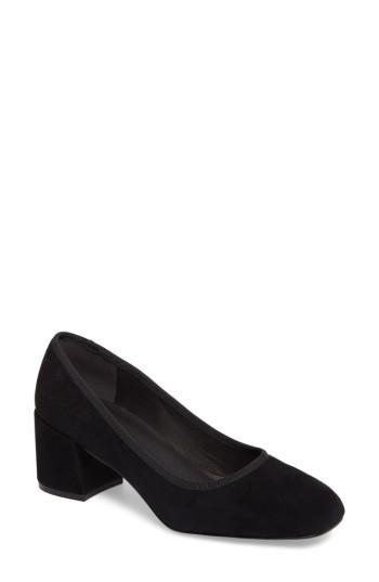 Women's Kenneth Cole New York Eryn Block Heel Pump M - Black