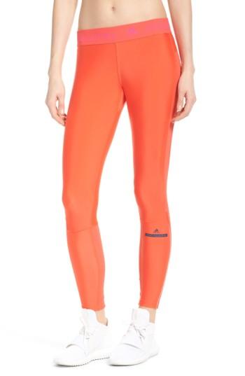 Women's Adidas By Stella Mccartney Run Climalite Tights - Red