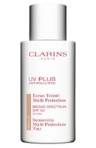 Clarins 'uv Plus Anti-pollution' Broad Spectrum Spf 50 Tinted Sunscreen Multi-protection - Med