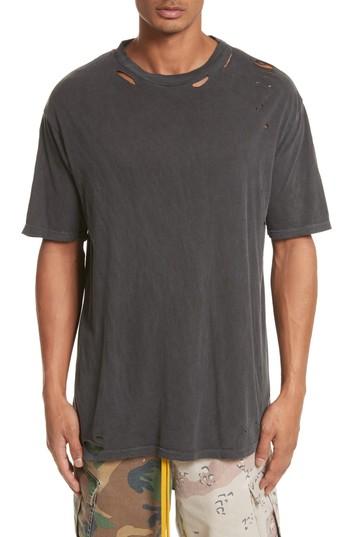 Men's Drifter Cobain Distressed Oversize T-shirt - None