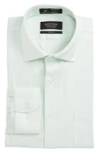Men's Nordstrom Men's Shop Smartcare(tm) Trim Fit Oxford Dress Shirt .5 - 32/33 - Green