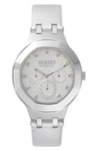 Women's Versus By Versace Laguna City Multifunction Leather Strap Watch, 40mm