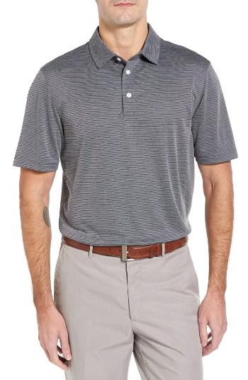 Men's Nordstrom Men's Shop 'resort' Performance Pique Polo - Blue