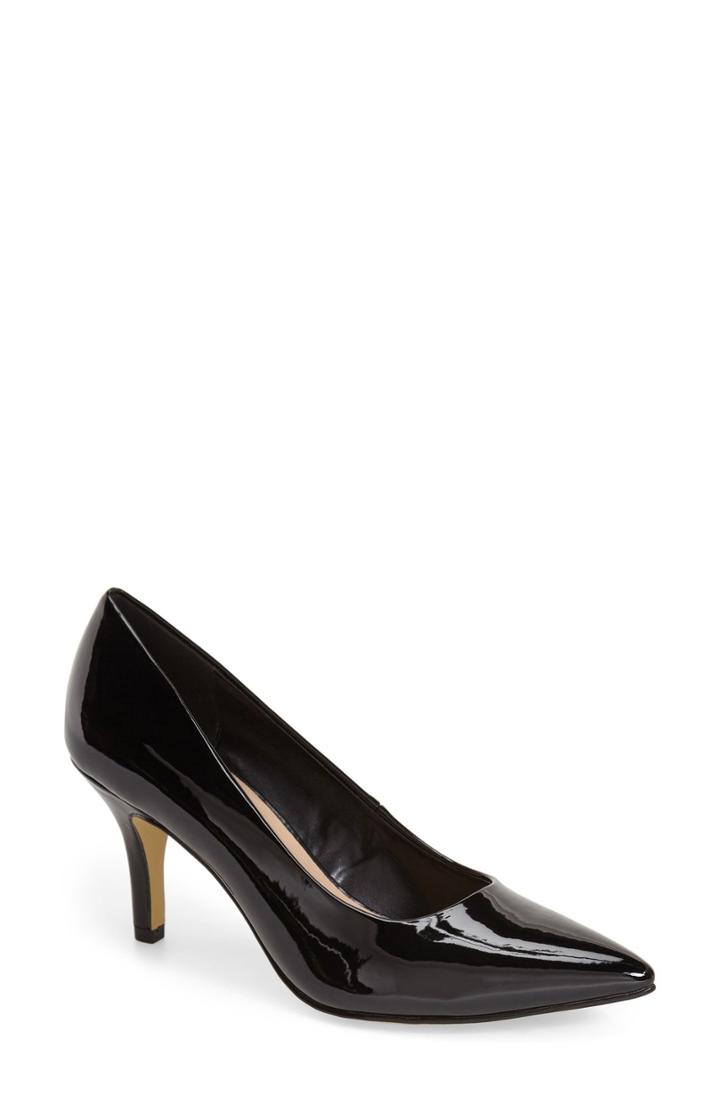 Women's Bella Vita 'define' Pointy Toe Pump .5 N - Black