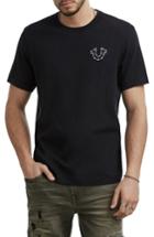 Men's True Religion Brand Jeans Barbed Wire Logo T-shirt - Black