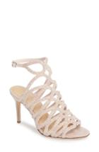 Women's Imagine By Vince Camuto Plash Glitter Cage Sandal M - Pink