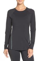 Women's New Balance Perforated Long Sleeve Top - Black