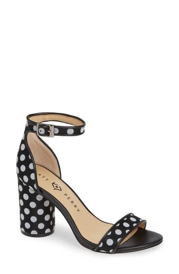 Women's Katy Perry Ankle Strap Sandal .5 M - Black