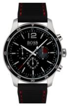 Men's Boss Professional Chronograph Leather Strap Watch, 42mm