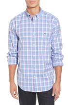 Men's Vineyard Vines Tucker Terrapin Plaid Classic Fit Sport Shirt - Purple