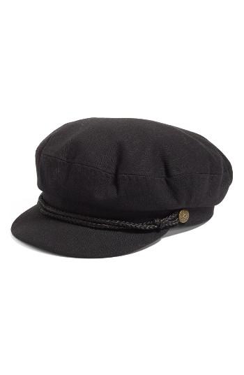 Men's Brixton Fiddler Cap - Black