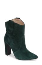 Women's Kristin Cavallari Karly Suede Bootie M - Green