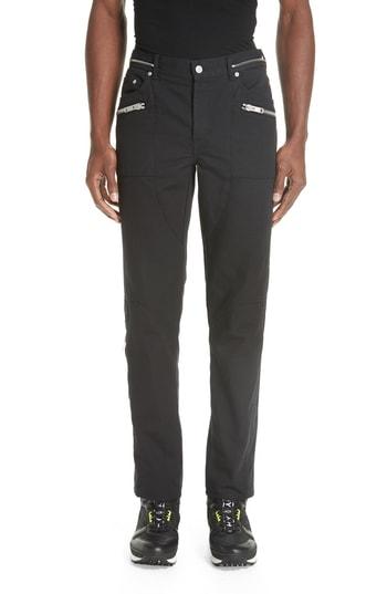 Men's Givenchy Biker Trousers Eu - Black