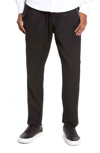 Men's Antony Morato Drawstring Zip Pocket Pants - Black