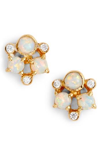Women's Argento Vivo Sydney Cluster Stud Earrings