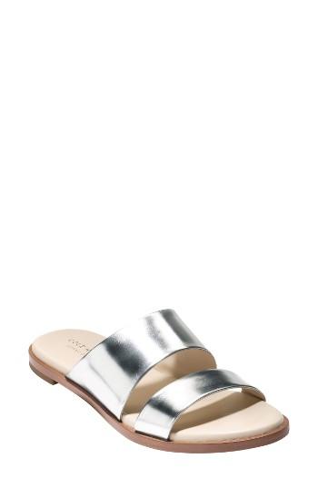 Women's Cole Haan Anica Slide Sandal B - Metallic
