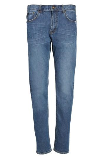 Men's Rvca Daggers Slim Fit Jeans - Blue