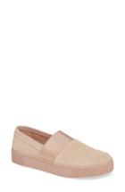 Women's Taryn Rose Greta Slip-on Sneaker M - Pink